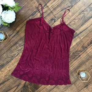 Maurices Lace Trim Camisole